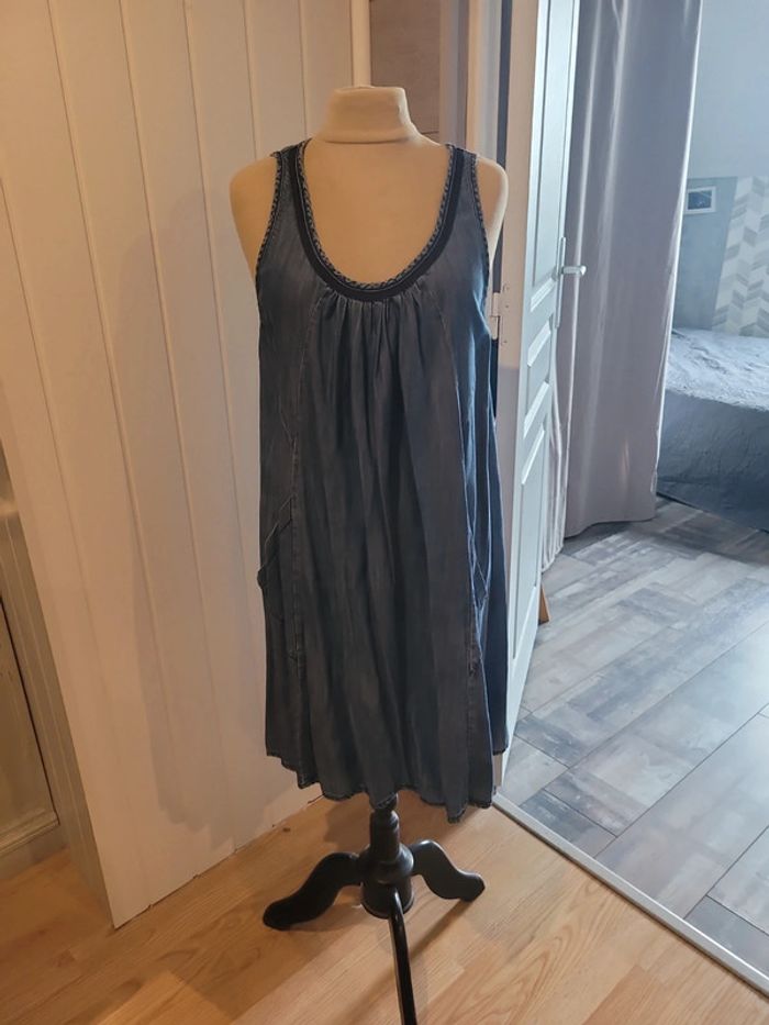 Robe ample jean femme taille L