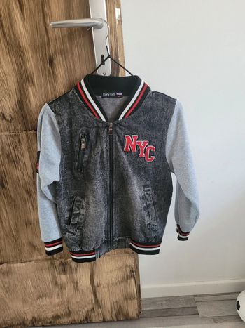 Veste bi matière 8 ans