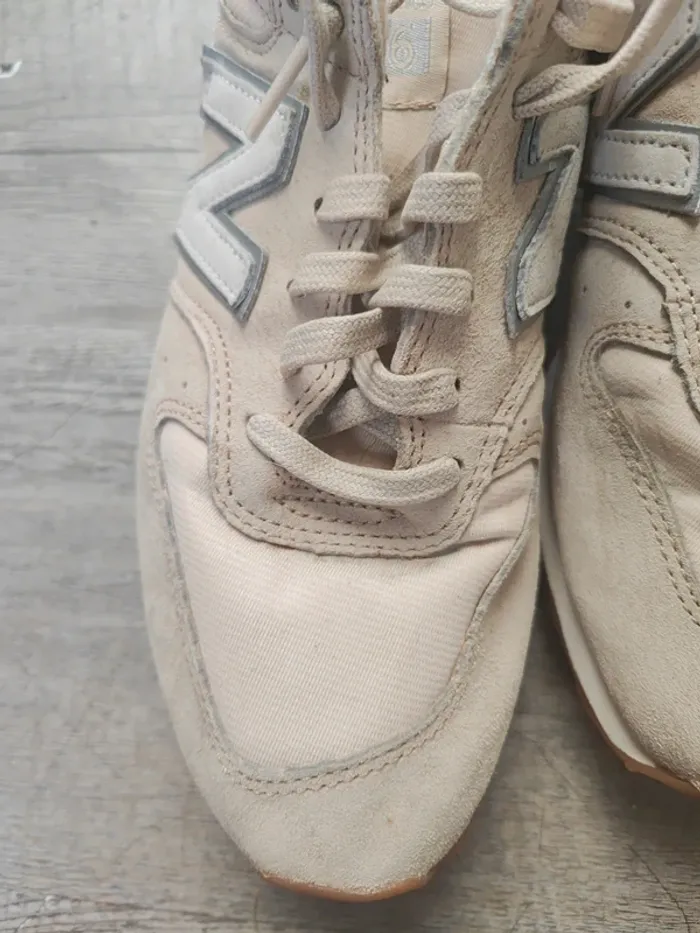 Baskets New Balance 40 beiges - photo numéro 4