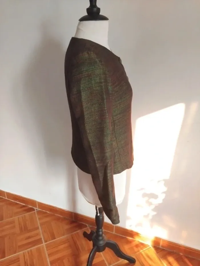 Blazer chic vintage Burberry t38 100%laine - photo numéro 11