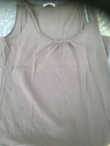 debardeur promod marron