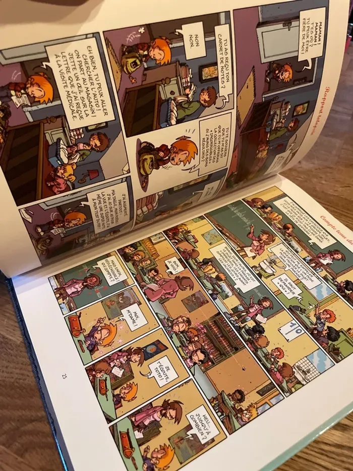 Livre BD Bande dessinée Les blagues de Toto Numéro 8 L’élève dépasse le mètre - photo numéro 8