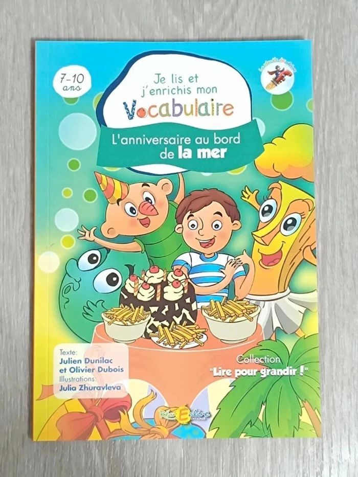 L'anniversaire au bord de la mer - Premières lectures Les Alphas CE1