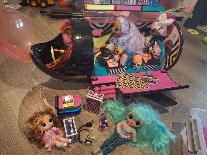 Avion poupée lol avec poupée et accessoire - photo numéro 2