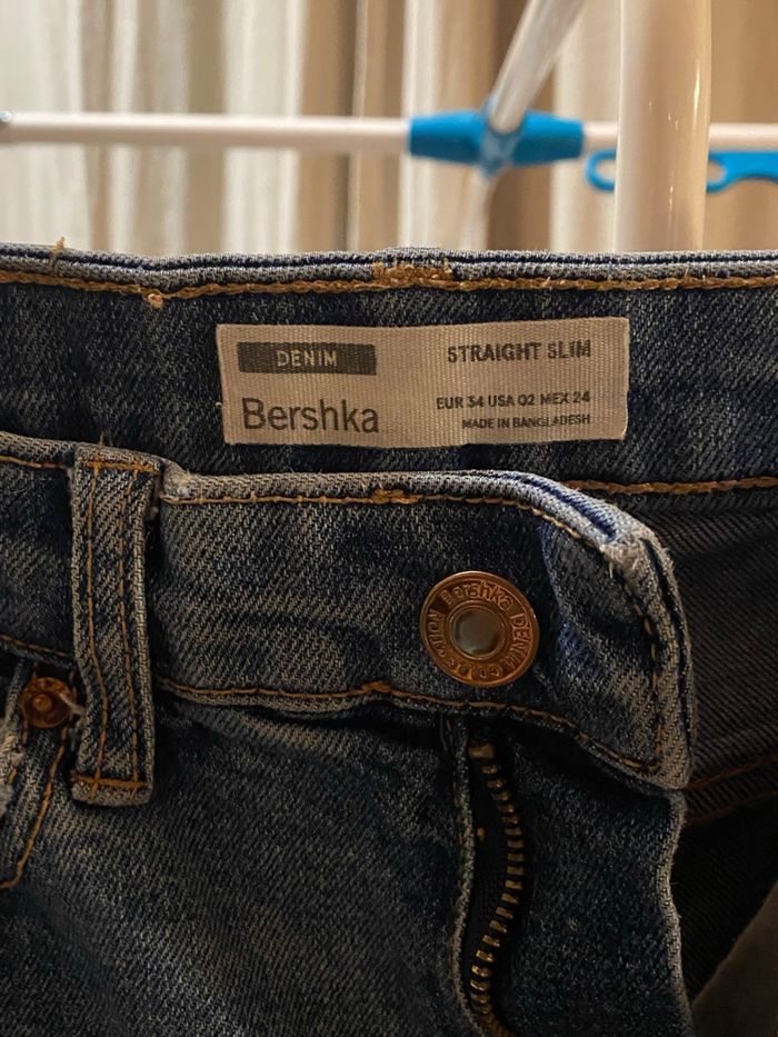 Jean straight slim Bershka - photo numéro 5