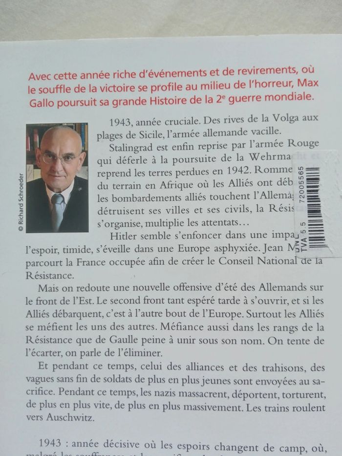 Une histoire de la 2e guerre mondiale - 1943, le souffle de la victoire - photo numéro 7