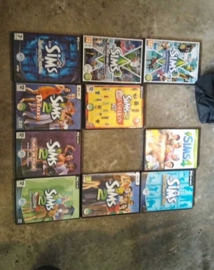 Lots jeux Sims