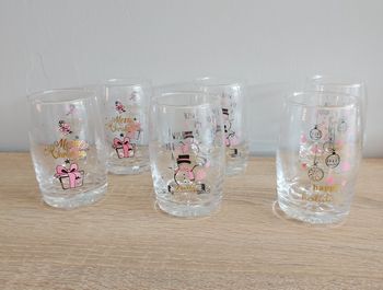 Lot de 6 verres