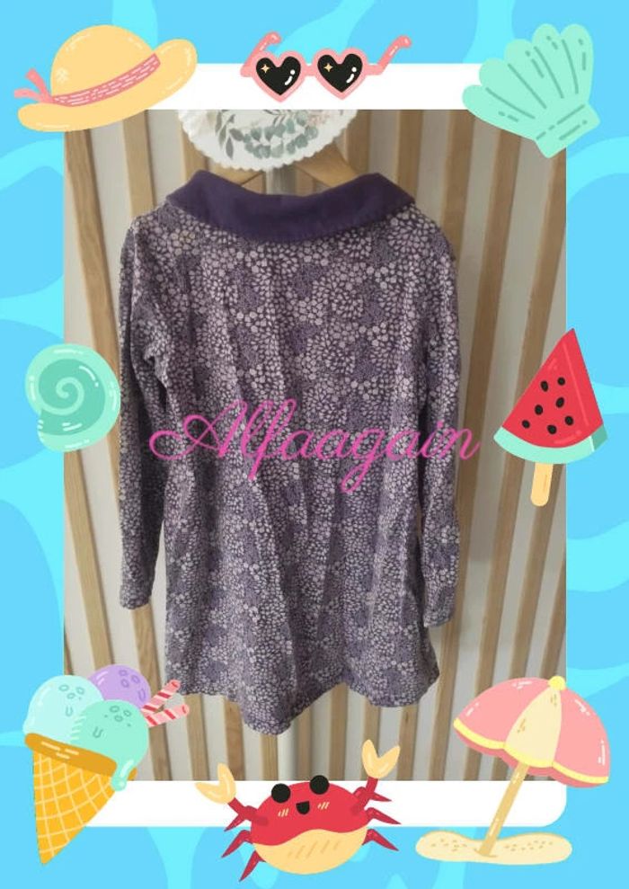 Pyjama dpam violet 8ans - photo numéro 7