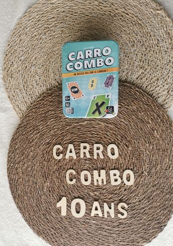 Jeu de cartes familial et stratégique, carro combo, 3 à 5 joueurs, dès 10 ans