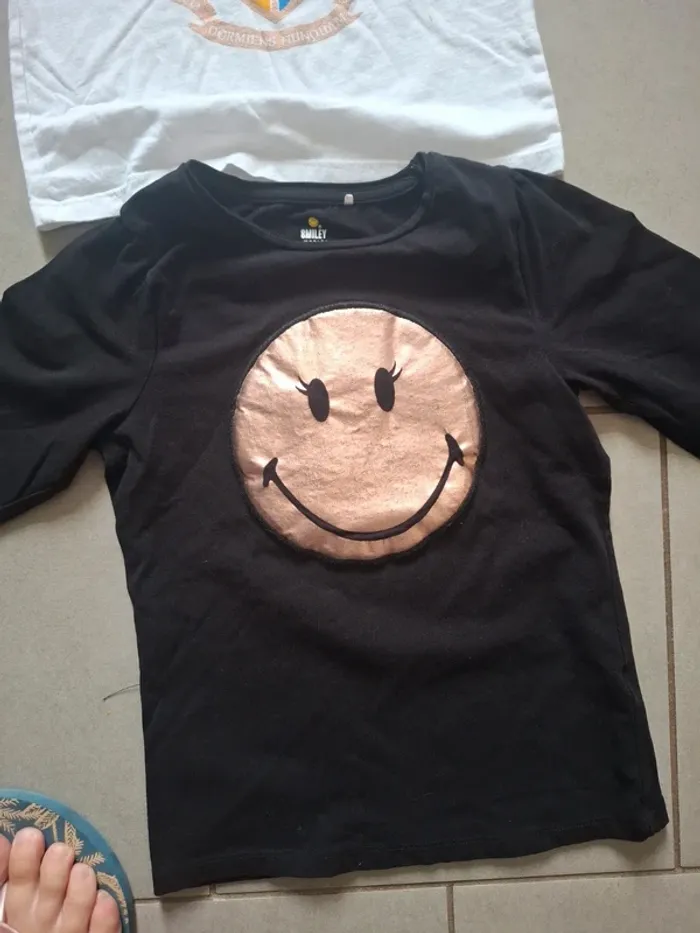 2 tee-shirt manches longues - photo numéro 2