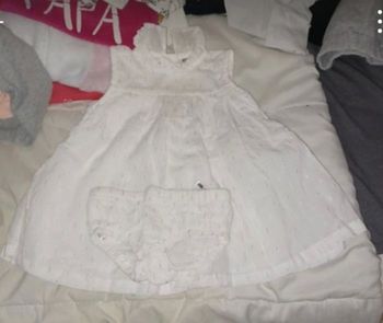 Robe avec culotté bébé