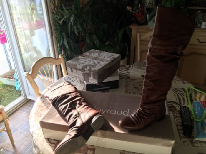 Bottes jambières pointure 37 marque Heyraud