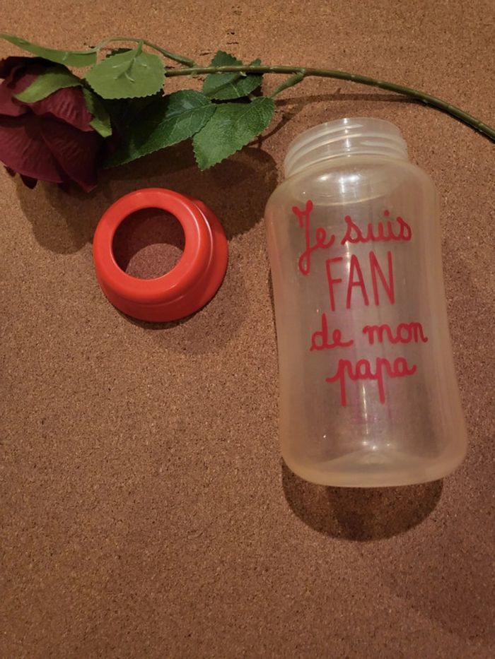 Biberon 360ml je suis fan de mon papa