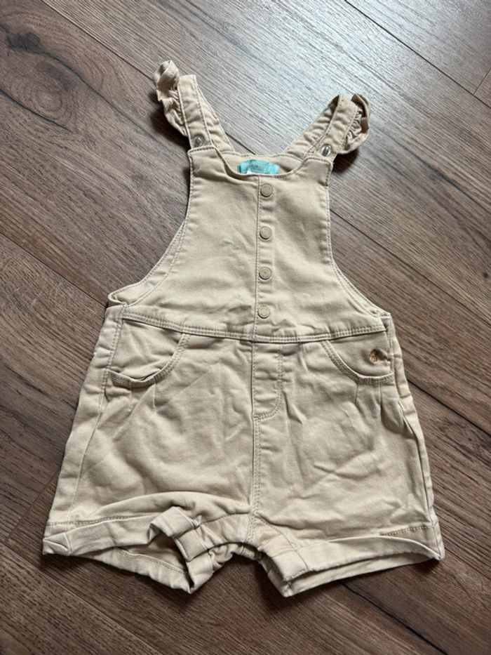 Salopette short obaibi 12 mois