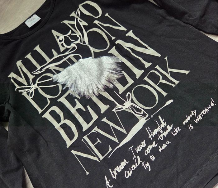 🌸 Blouse longue manche avec motif 10 ans 🌸 - photo numéro 2