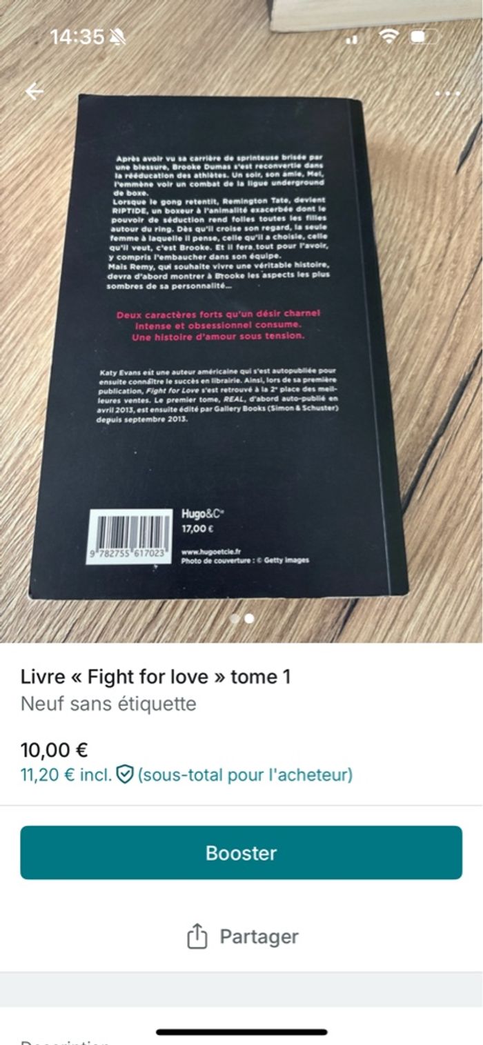 Livre « Fight of Love » tome 1 - photo numéro 2