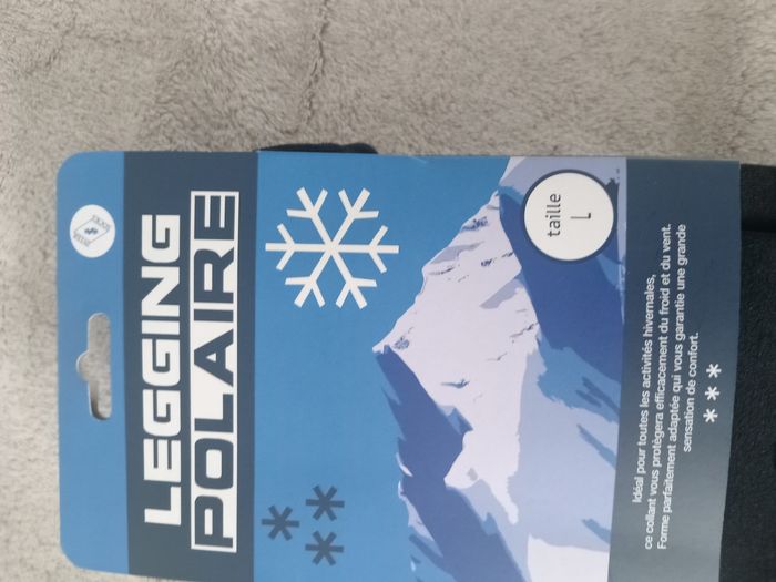 Legging polaire taille L - photo numéro 3