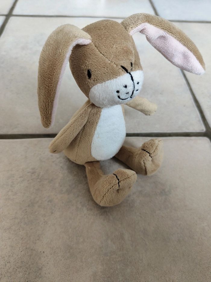 Doudou hochet lapin