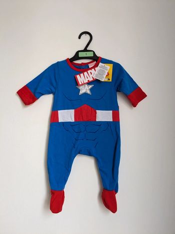 Dors bien Marvel captain america 3 mois