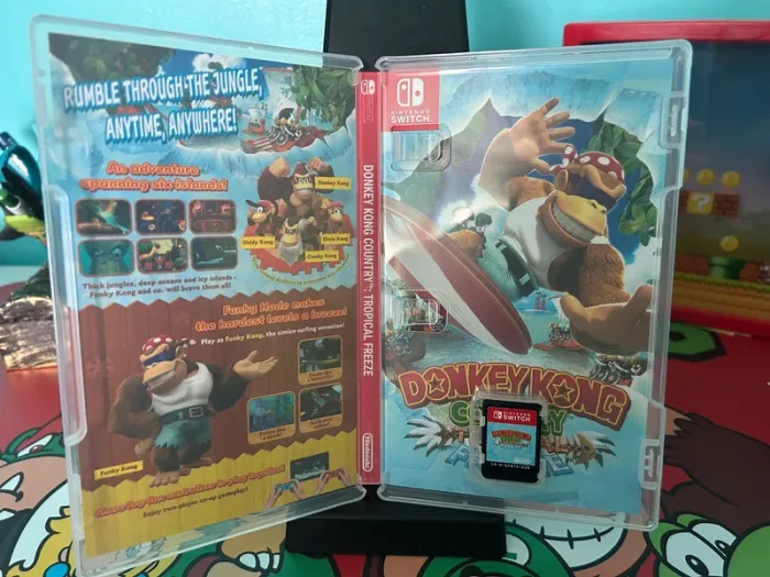 Jeu donkey Kong country tropical freeze switch - photo numéro 4