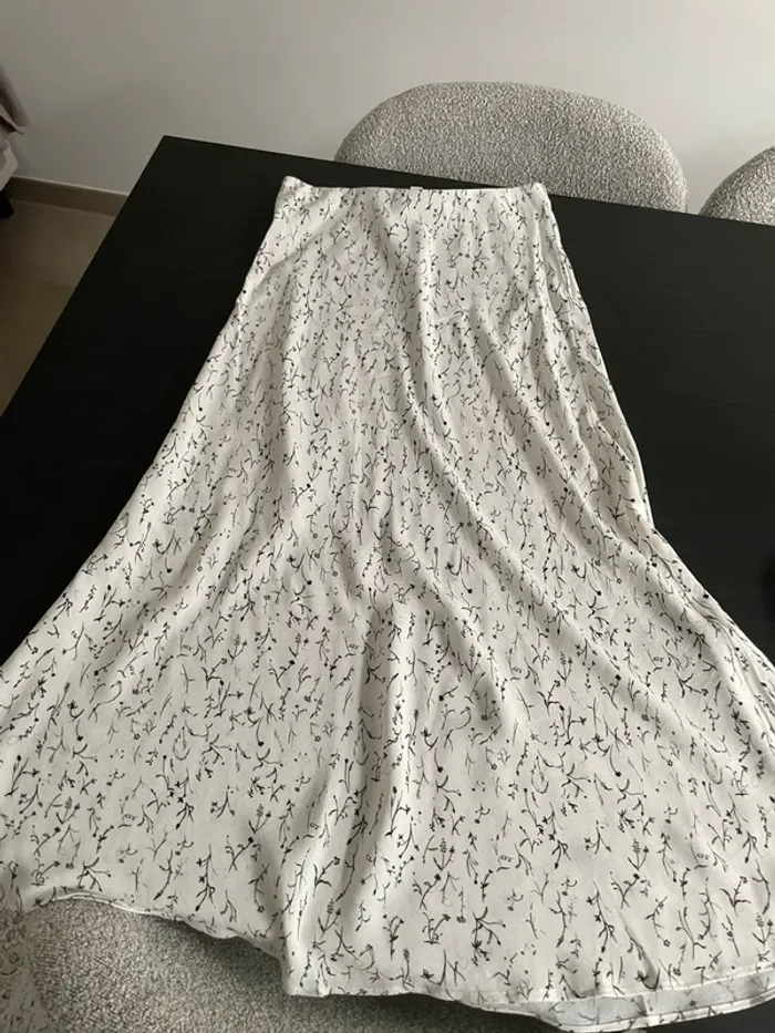 Jupe à motif floral