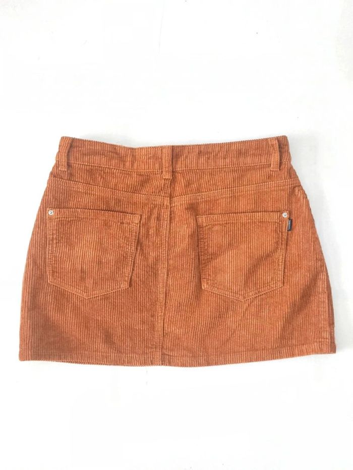 Mini-jupe droite velours côtelé camel / Jennyfer - 38/M - photo numéro 8