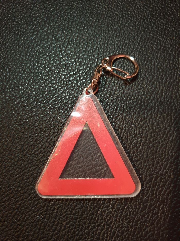 Porte-clés Squid game Triangle