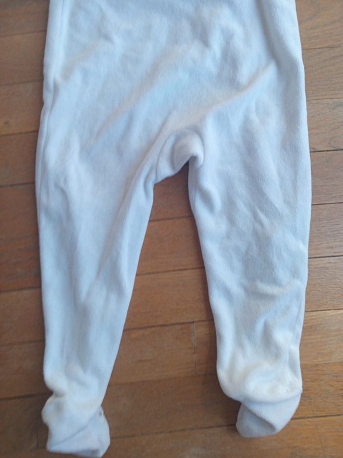Pyjama velours chaud fille garçon 23 mois Mes Petits Cailloux - photo numéro 5
