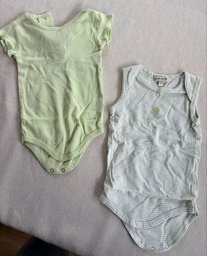 Bodies garçon 6 mois grain de blé