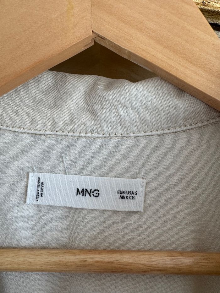 Combinaison en jean écru Mango - photo numéro 5