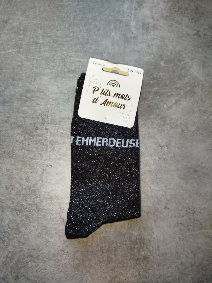 Chaussettes pailletés - photo numéro 4