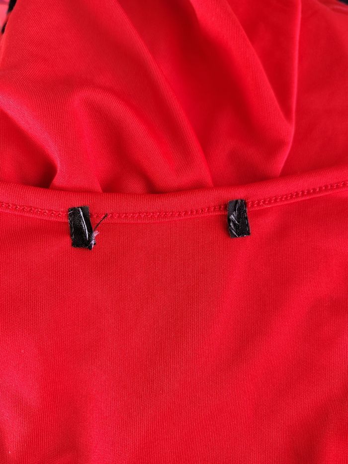 Débardeur rouge femme – Taille L/40 – Très Bon État – En tergal - photo numéro 4