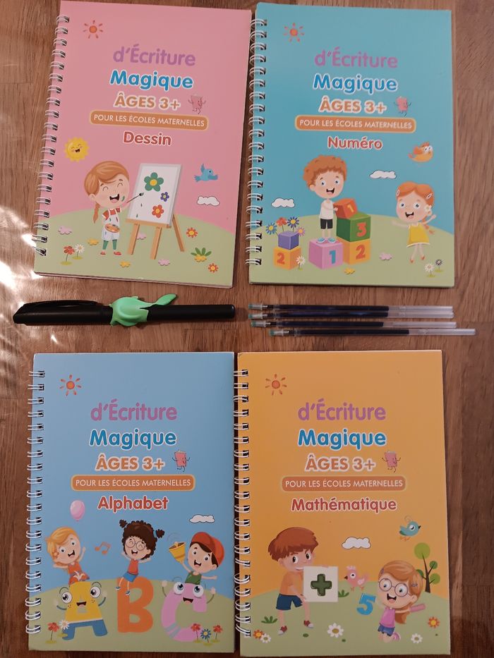 Cahiers d'écriture magique