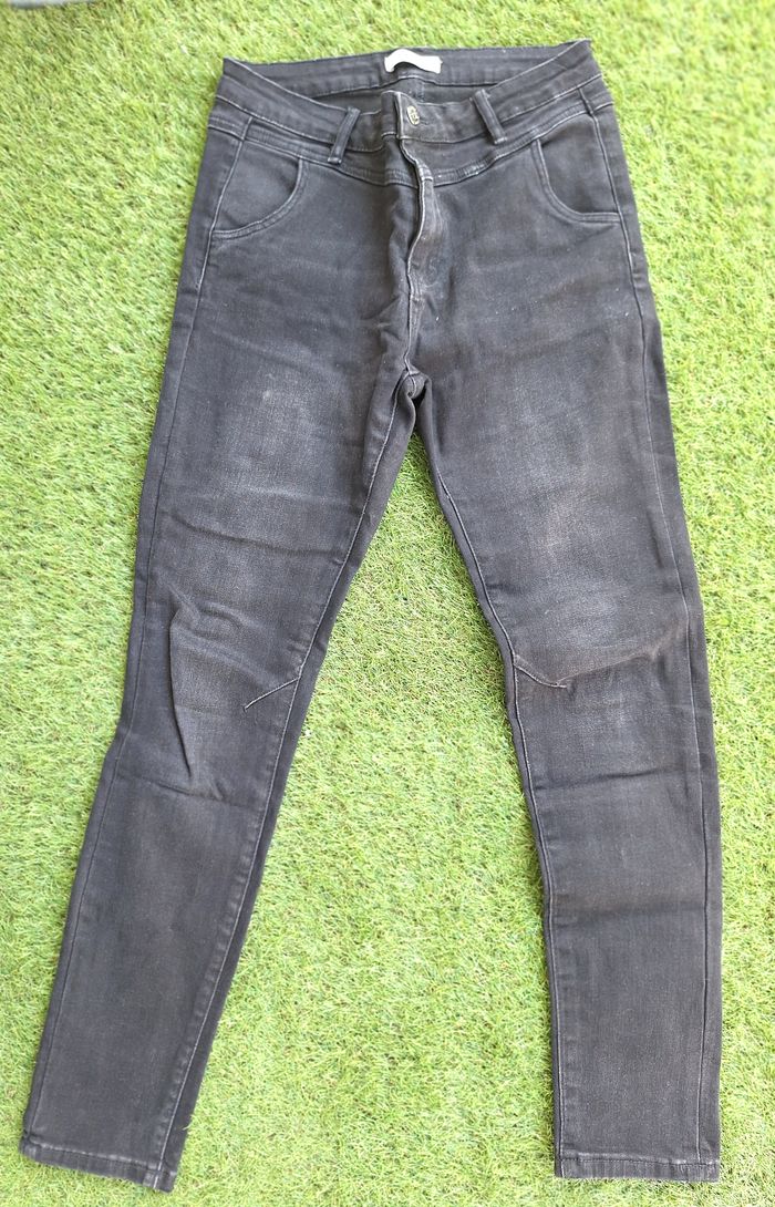NEUF ! JEANS NOIR TAILLE 38 - ONADO