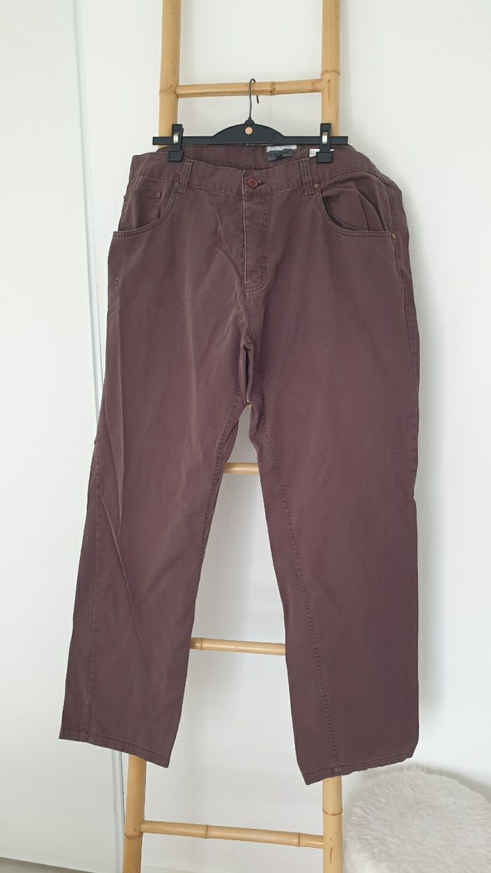 Pantalon jeans marron Taille 54/56 ou XXXL vetissimo
