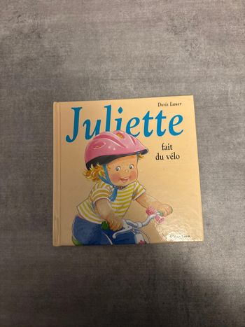 Livre Juliette, fait du vélo