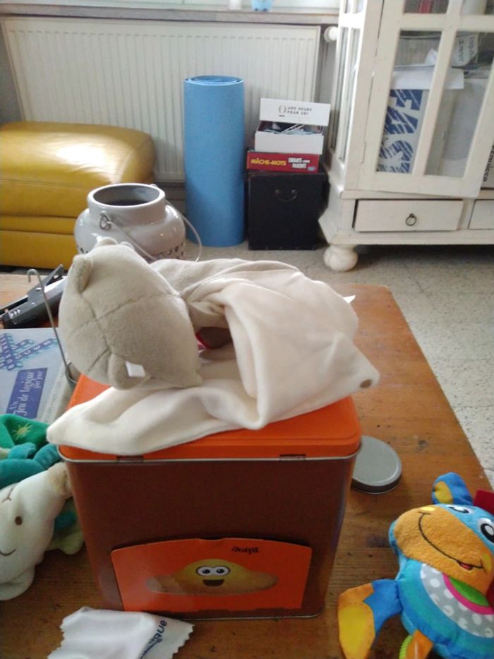 Peluche doudou chat - photo numéro 2