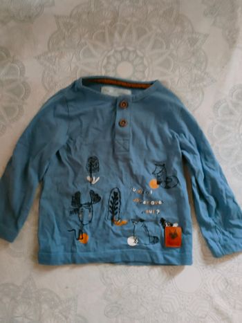 T-shirt manches longues 6 mois