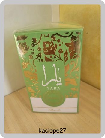Parfum Yara Pistachio – Lattafa – Neuf sous blister