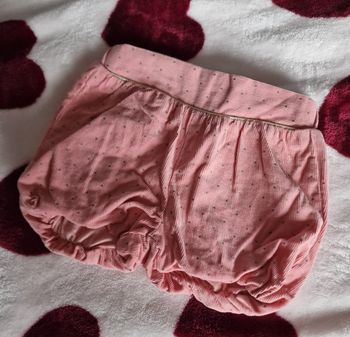 Short velour 6 mois