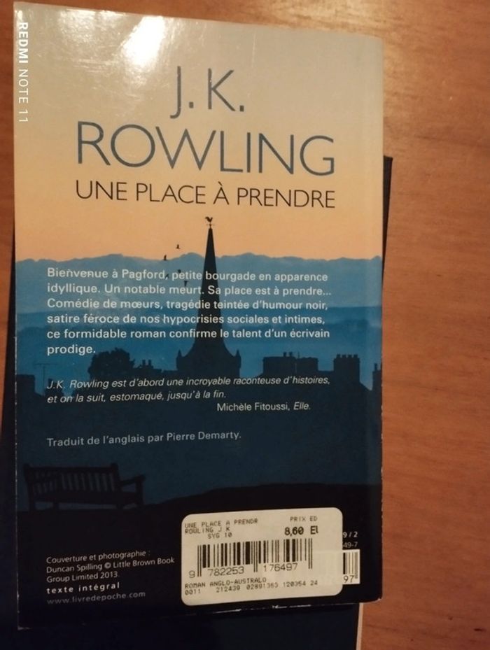 Une place à prendre - photo numéro 2