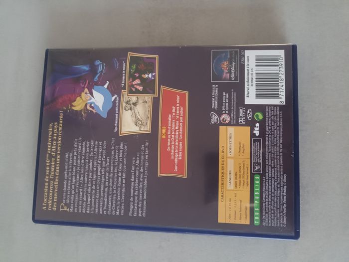 DVD Alice au pays des merveilles - Disney - neuf - photo numéro 2