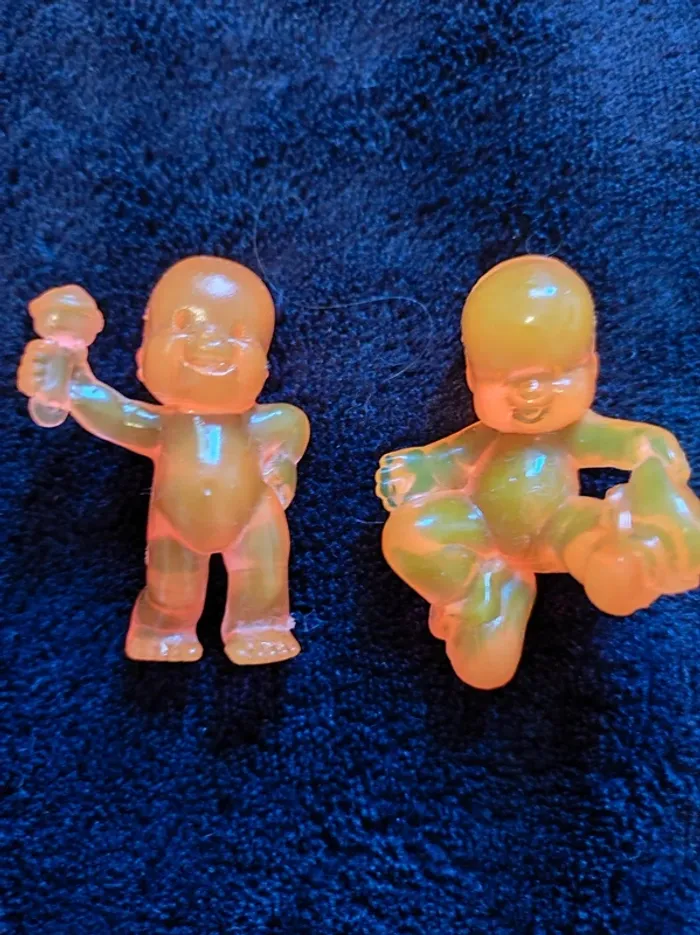 Lot de 14 babies transparent et paillettes - photo numéro 3