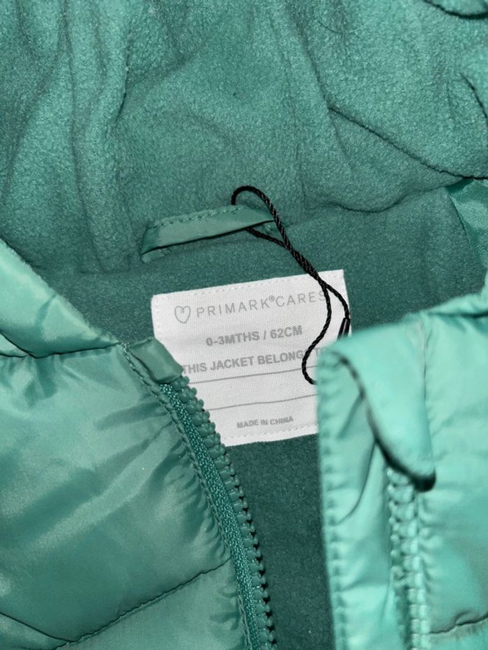 Doudoune avec intérieur polaire verte - photo numéro 3