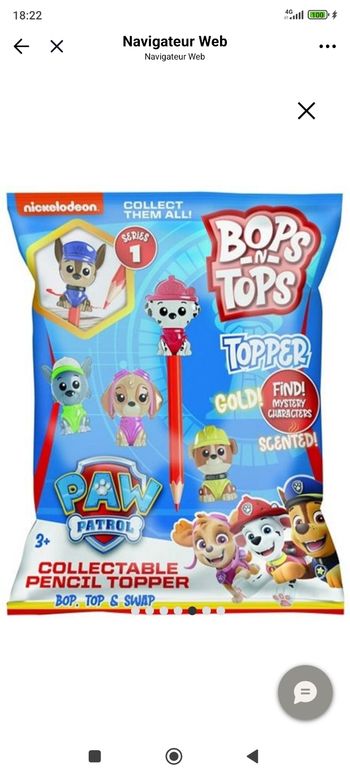 Un Bops & tops - pat patrouille