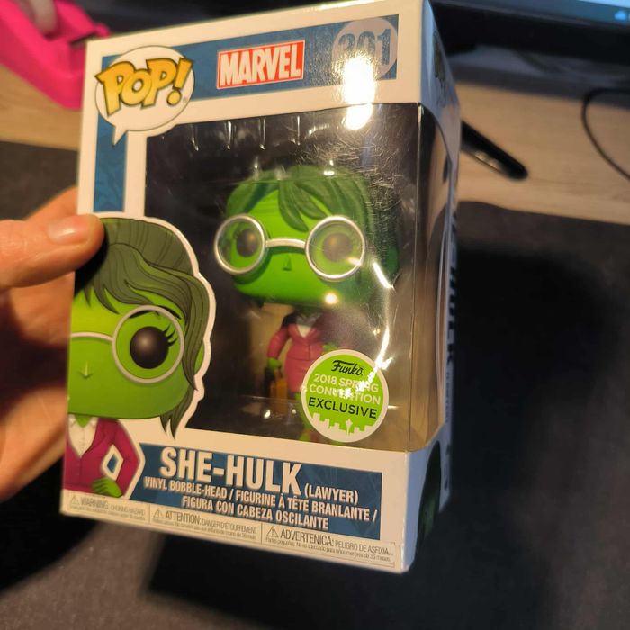 Figurine Funko Pop / She-Hulk 301 / Marvel / 2018 Spring Convention Exclusive - photo numéro 10