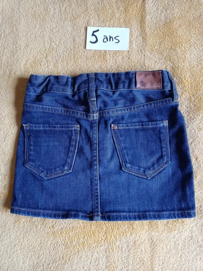 Jupe en jean 5/6 ans (116 cm) H&M - photo numéro 2