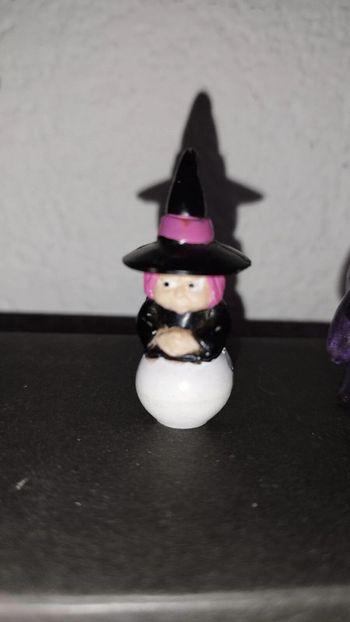 Figurine Uranai Baba Dragon Ball Z Bandai Toys BS STA 1989 figure AB Rose pink