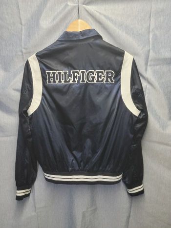 Veste Tommy Hilfiger varsity college vintage Y2K – logo brodé dos 
